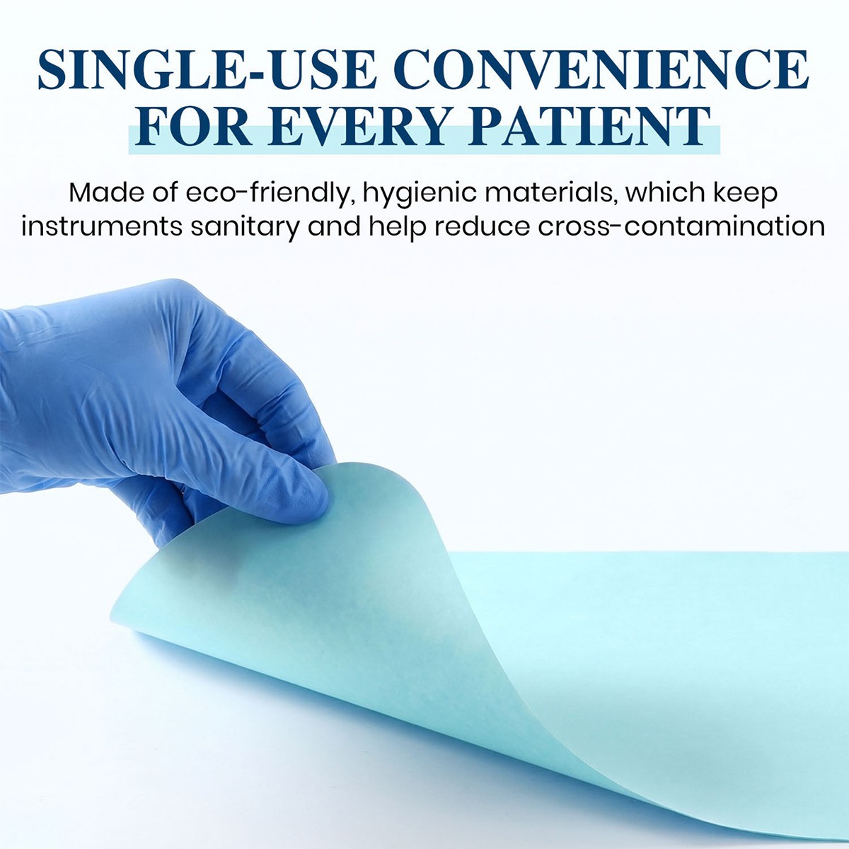 Dental Medical Sterilizer Disposable Tray Paper Cover Size «B» 8.5″ x 12.25″
