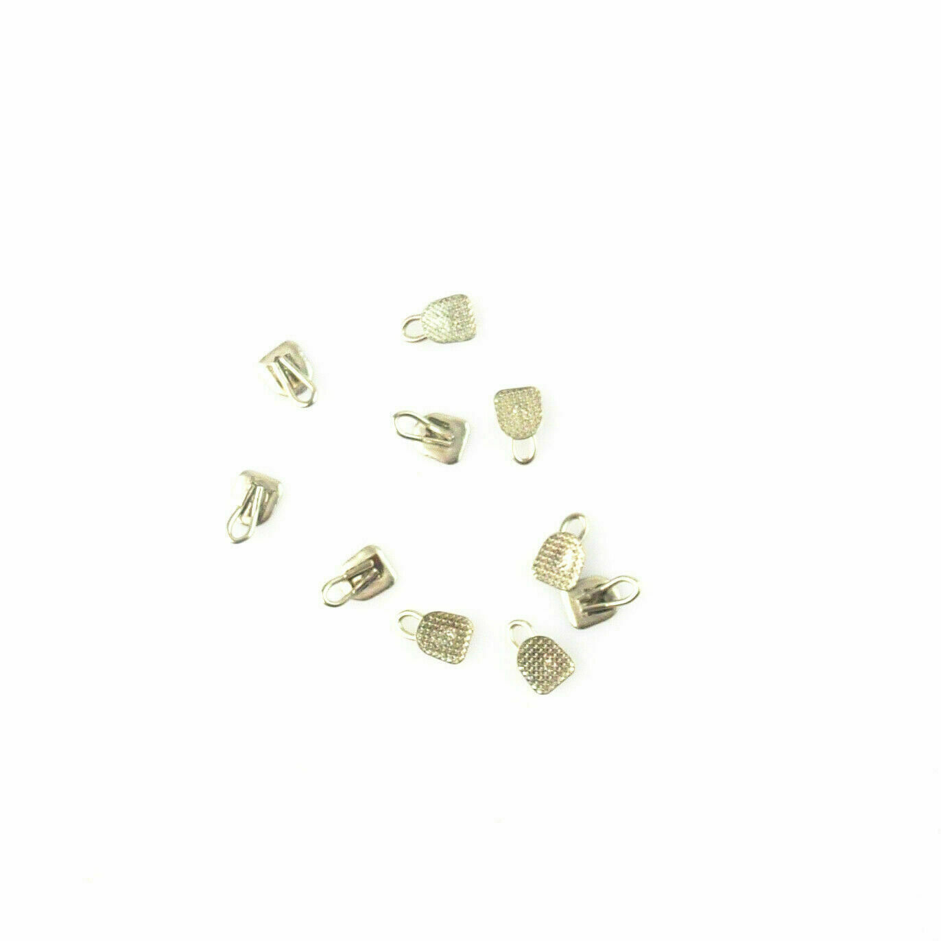 Dental Orthodontic Traction Hook Bondable Round/Rectangular Type Caplin Hook 3Pk