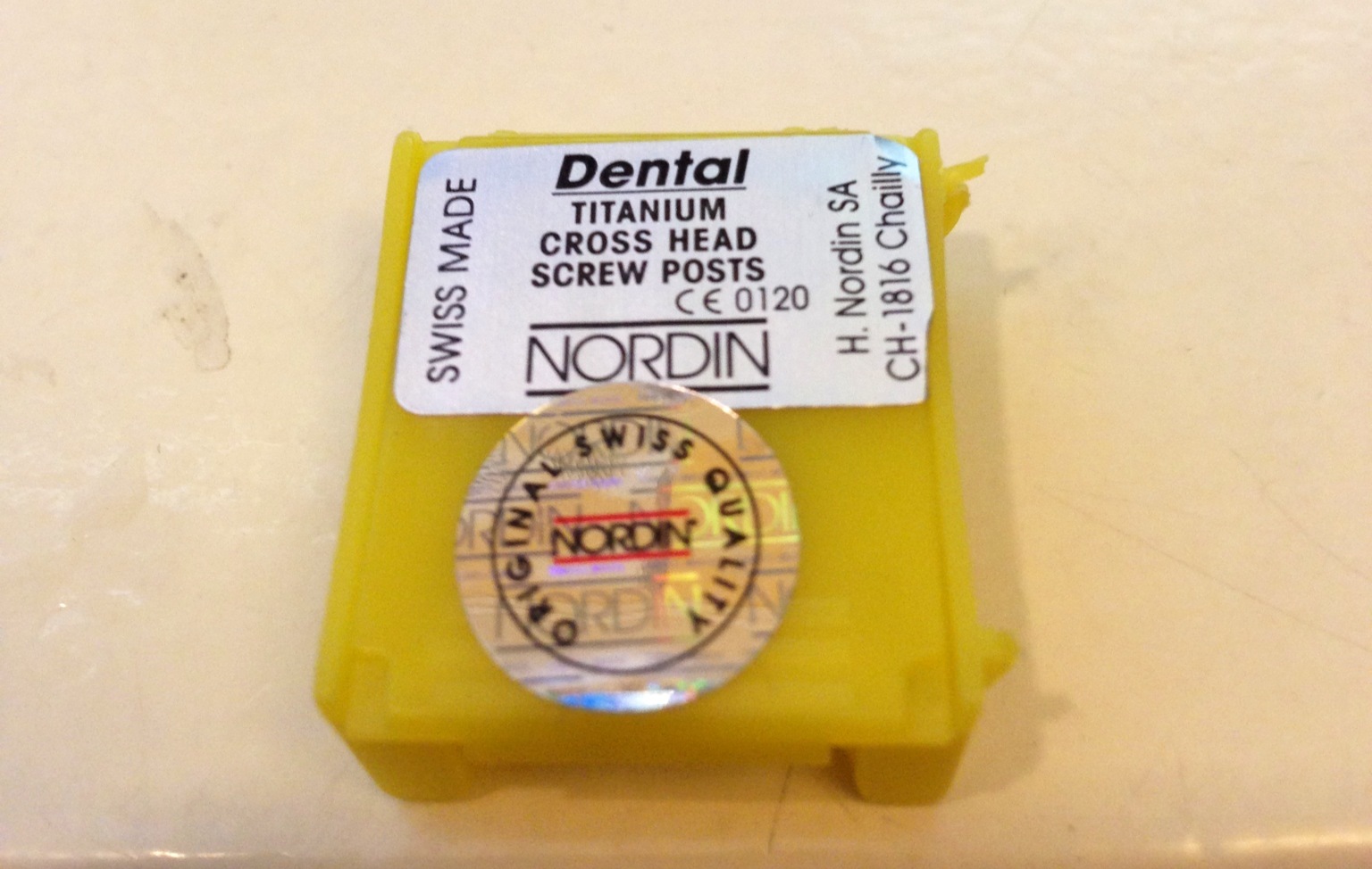 Titanium Dental Screw Post Refill Kit Nordin Medium Size M1 6/box