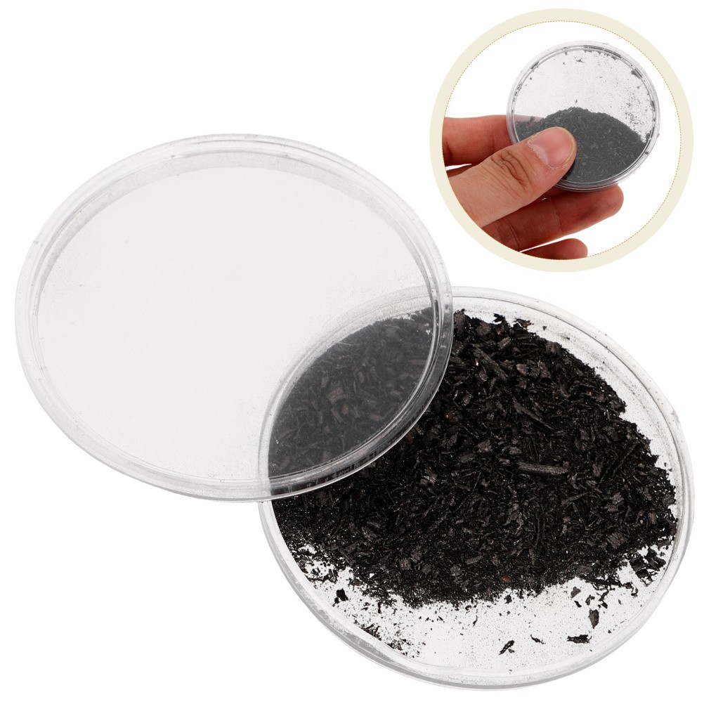 2 Pcs Magnetic Powder Iron Filings Demonstrator Fillings Shavings Toy