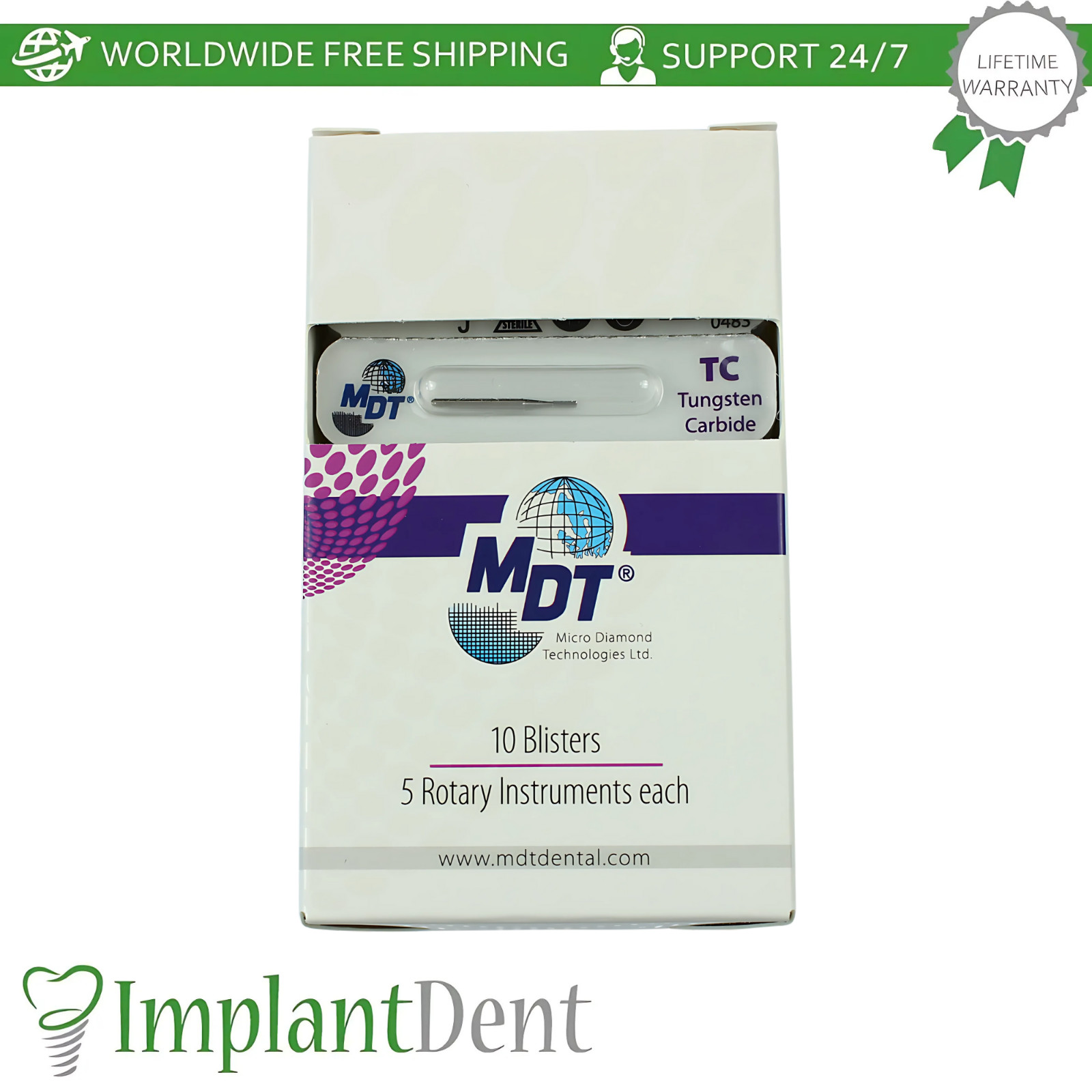 MDT Dental Amalgam restorations Prep FG Carbide Burs cavity preparation