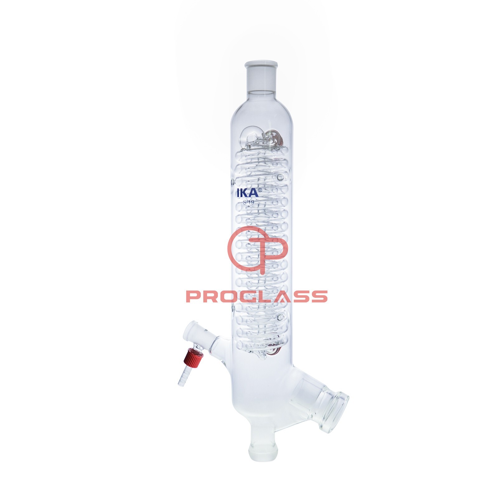 Lab Rotary Evaporator glass condenser vertical for IKA