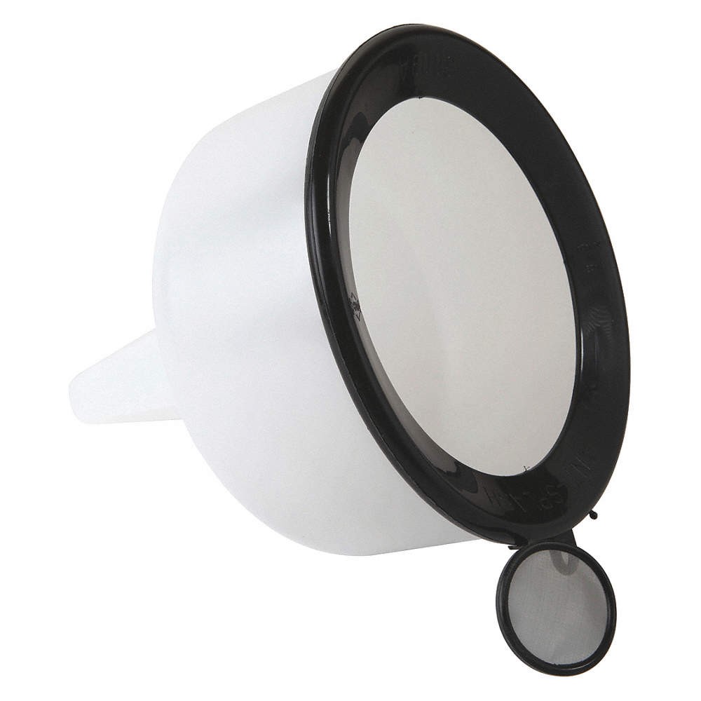 GRAINGER APPROVED 408234-0000 Funnel,222.2 mm Dia,254 mm H,4.25 L 3MLK6