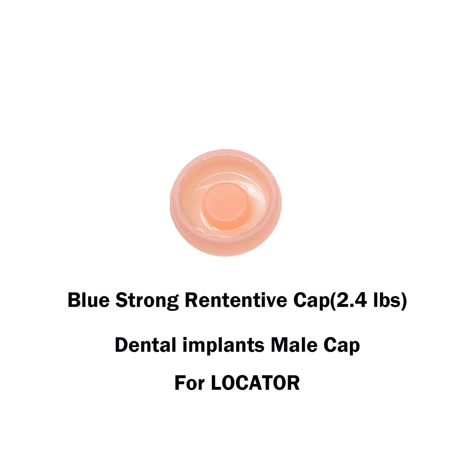 US 12Pcs Universal Mini Retention Caps 2.4Lbs Dental Implants Locator Abutment