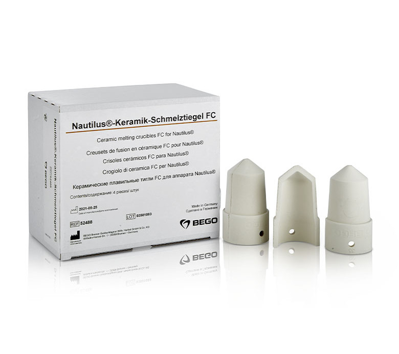 NAUTILUS CERAMIC SPLIT CRUCIBLES – PKG OF 4