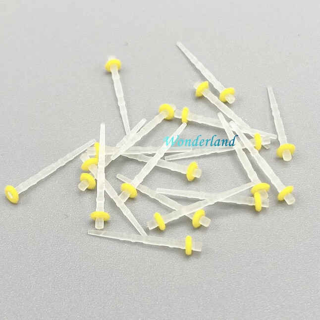200pcs Dental Quartz Glass Fiber Post Root Canal Pins Straight/Screw Posts