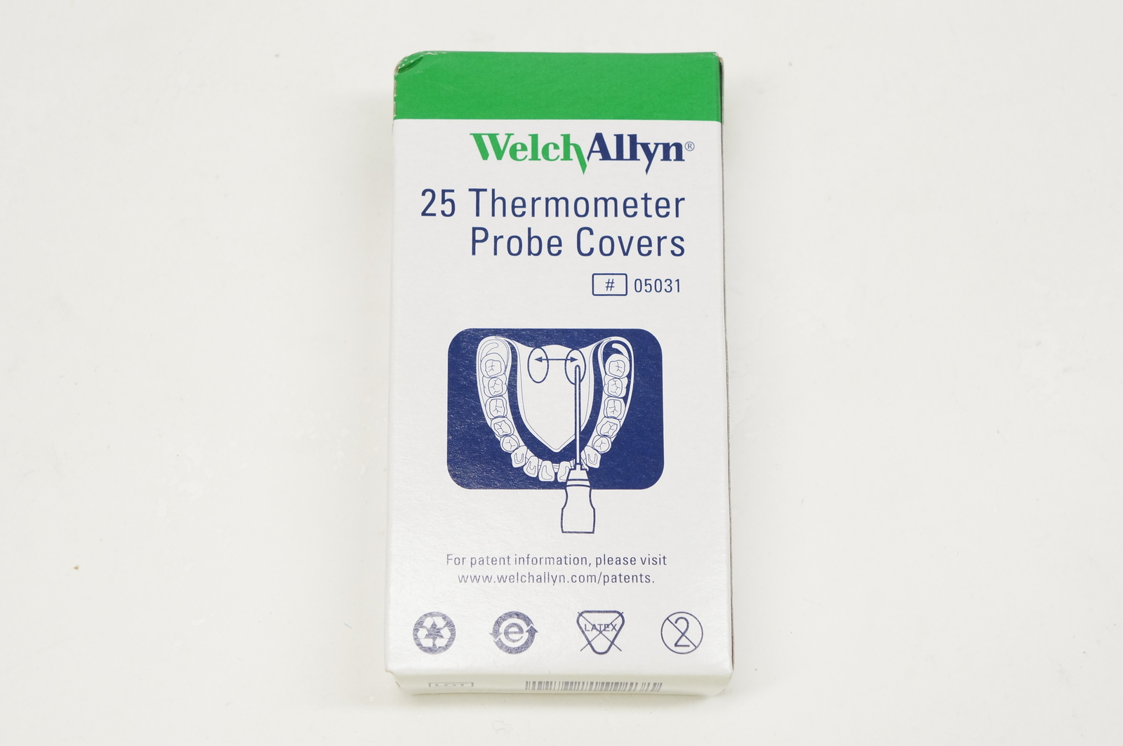 Welch Allyn 05031 Thermometer Probe Cover – Box of 25