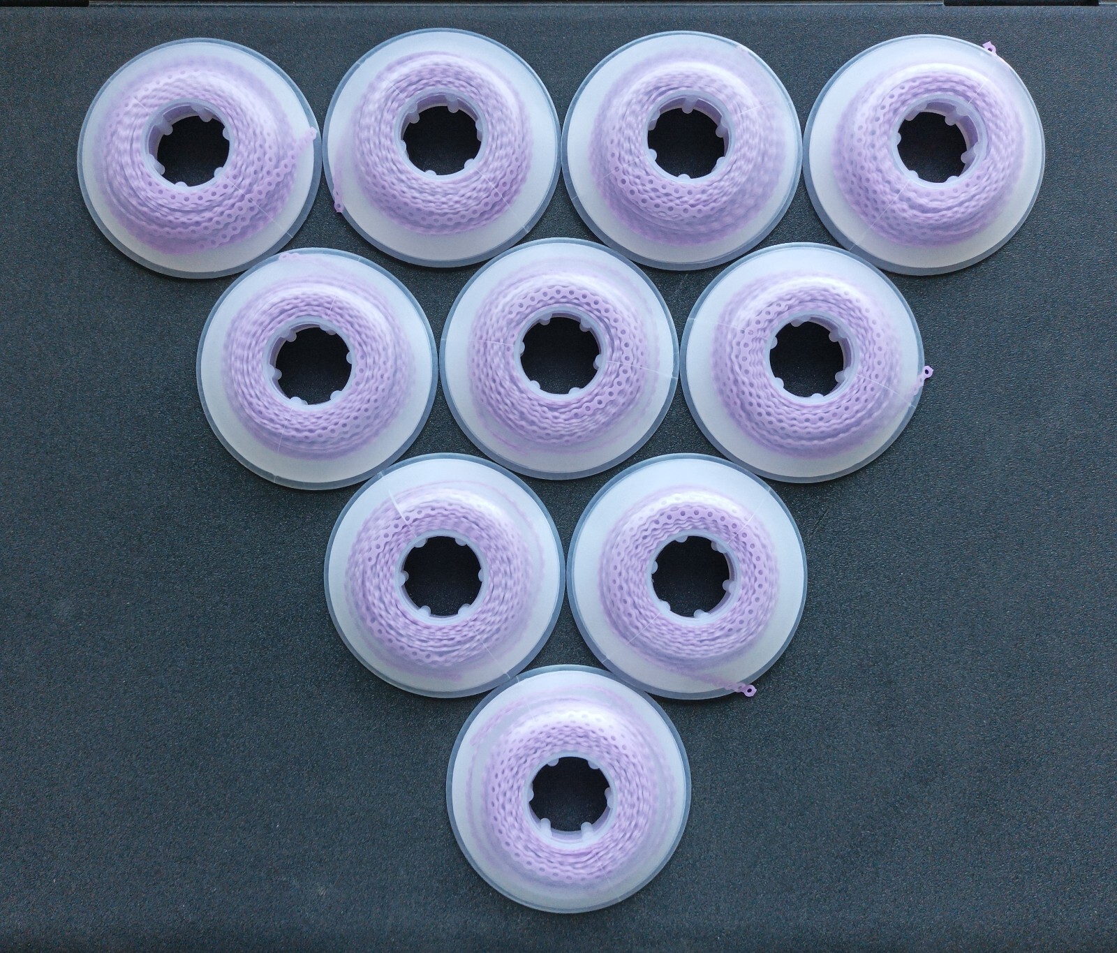 10 Rolls Dental Orthodontic Power Chain Elastic Rubber Braces Bands Ultra 3 Size