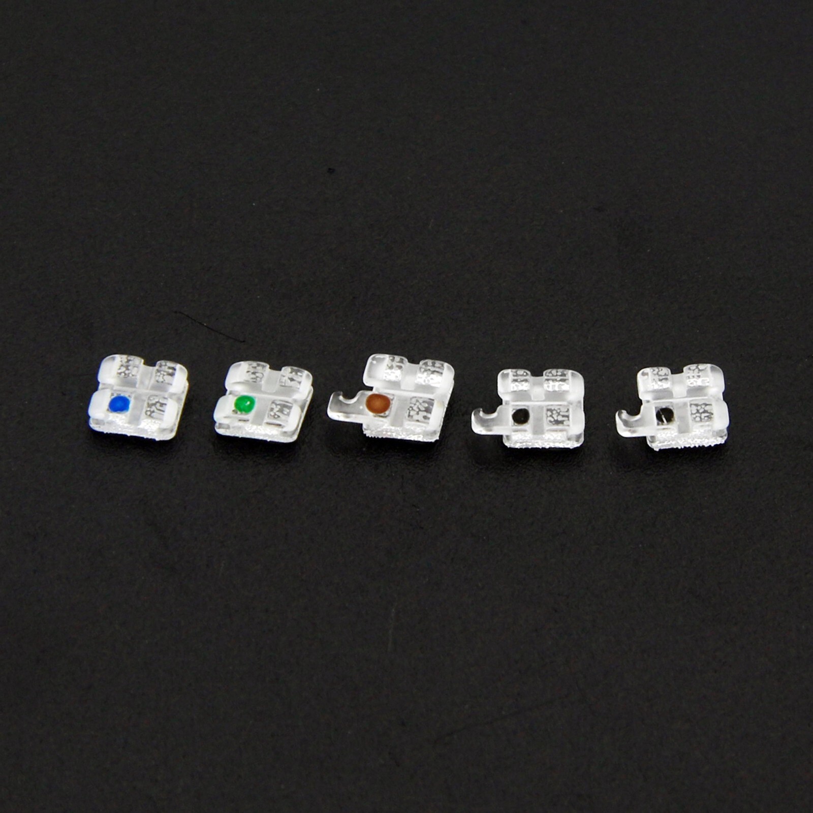 10Kit TAR ABSOLUTE Orthodontic Monocrystalline Sapphire Ceramic Brackets MBT 022