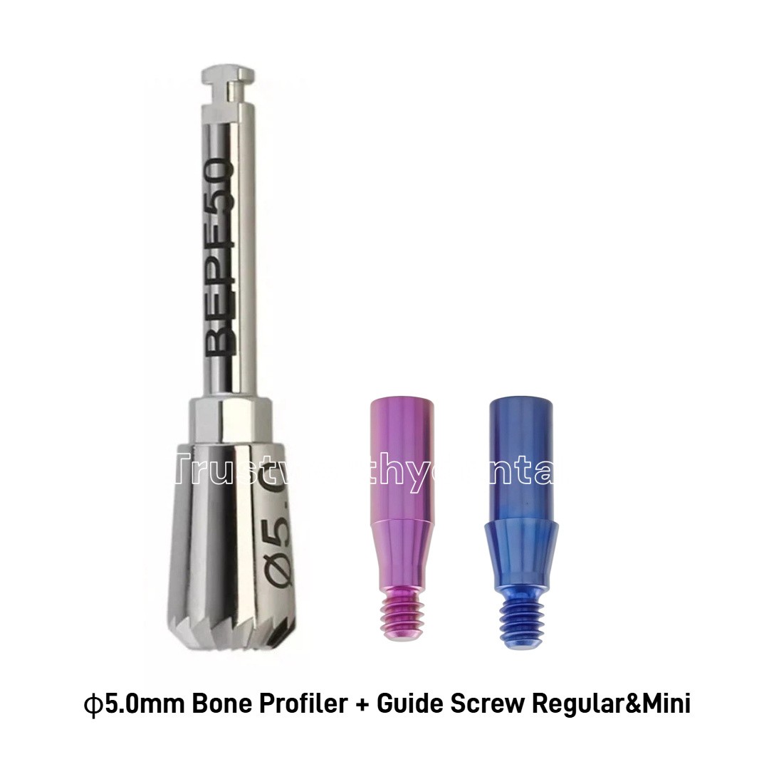 Dental ET 4.0-6.0 Profiler Guide Screw Mini Regular fits to OSS
