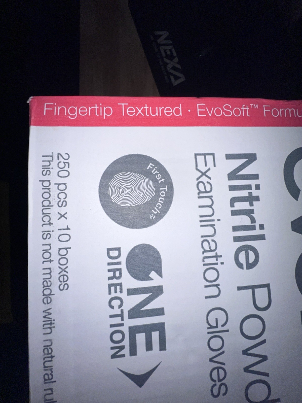 Cranberry Evolve300 Powder Free Exam Gloves Extra Large. 1 Case Of 10lb Box