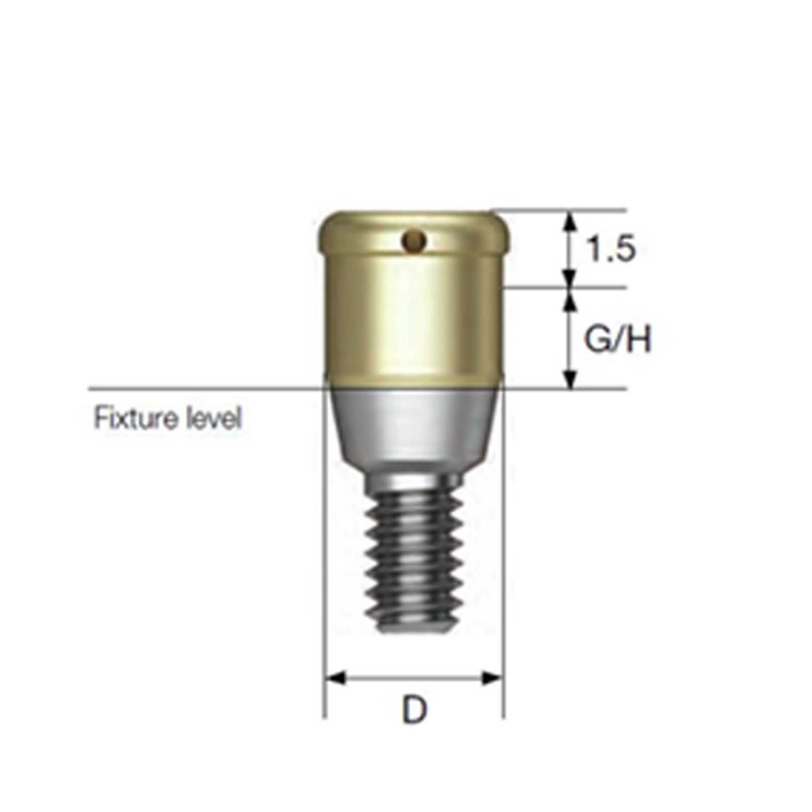 Hiossen Dental Locator Abutment Mini/Regular Fit Zest Classic Retention Inserts