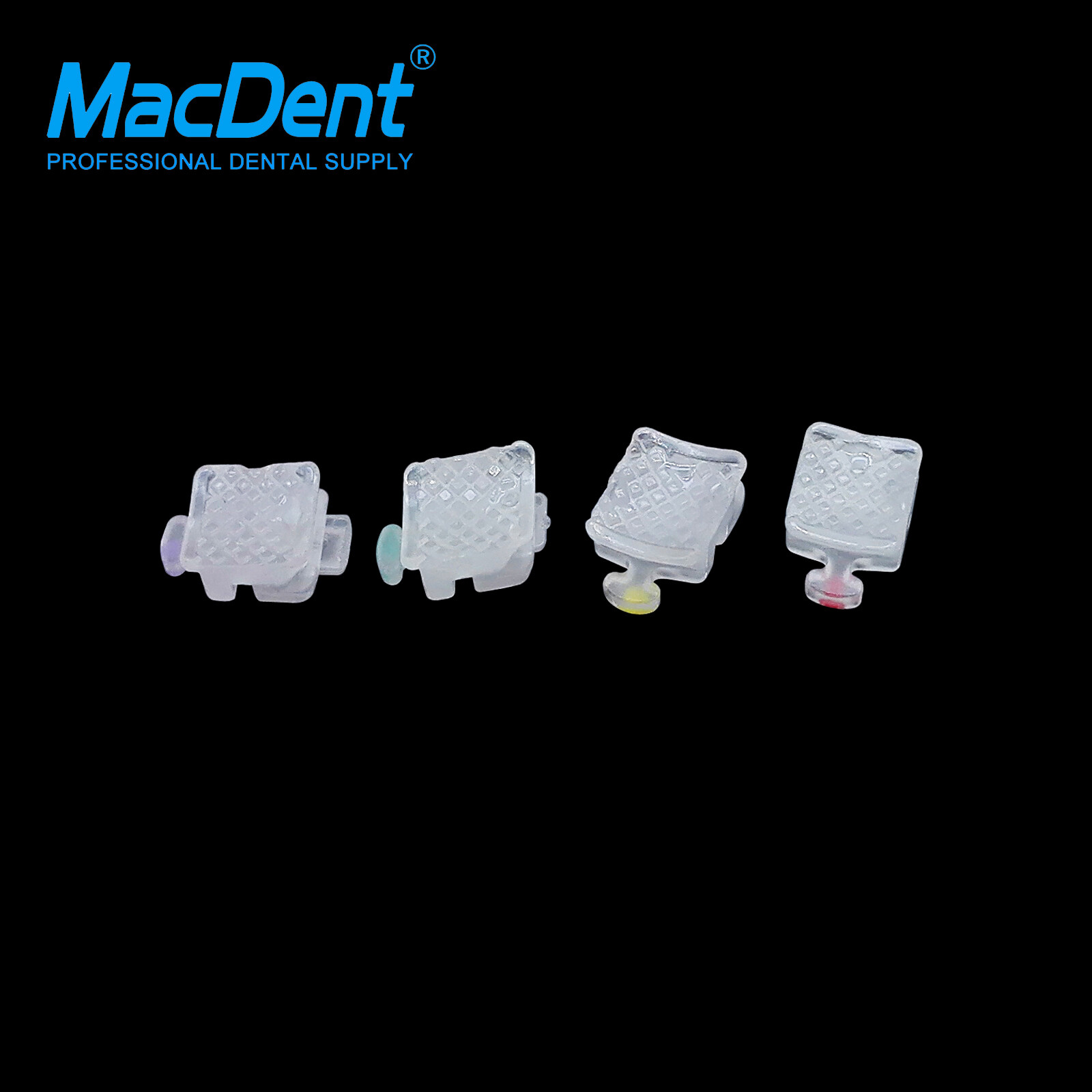 Orthodontic Self Ligating Brackets Ceramic Sapphire brace RothMBT 022»3/345Hook