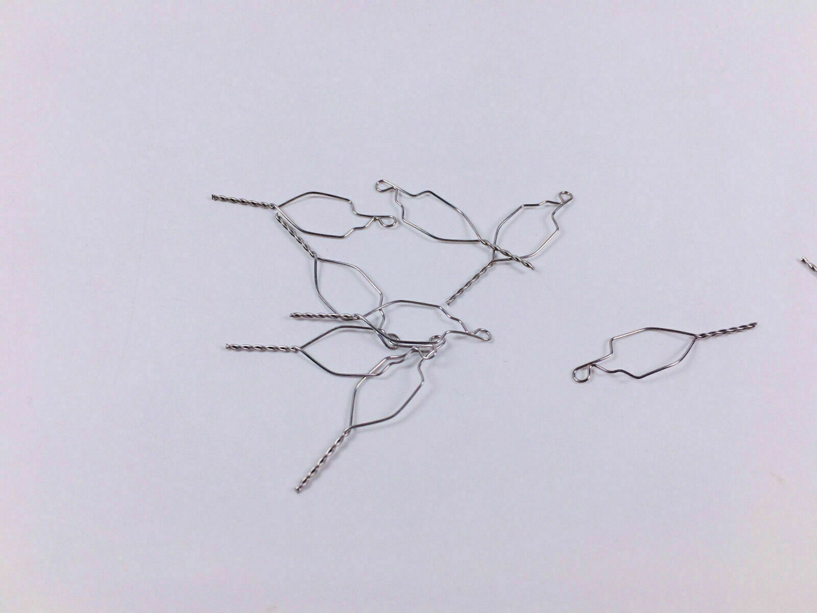 100 Pc Dental Orthodontic Bracket Preformed Kobayashi Ligature Wire Long/Shorty
