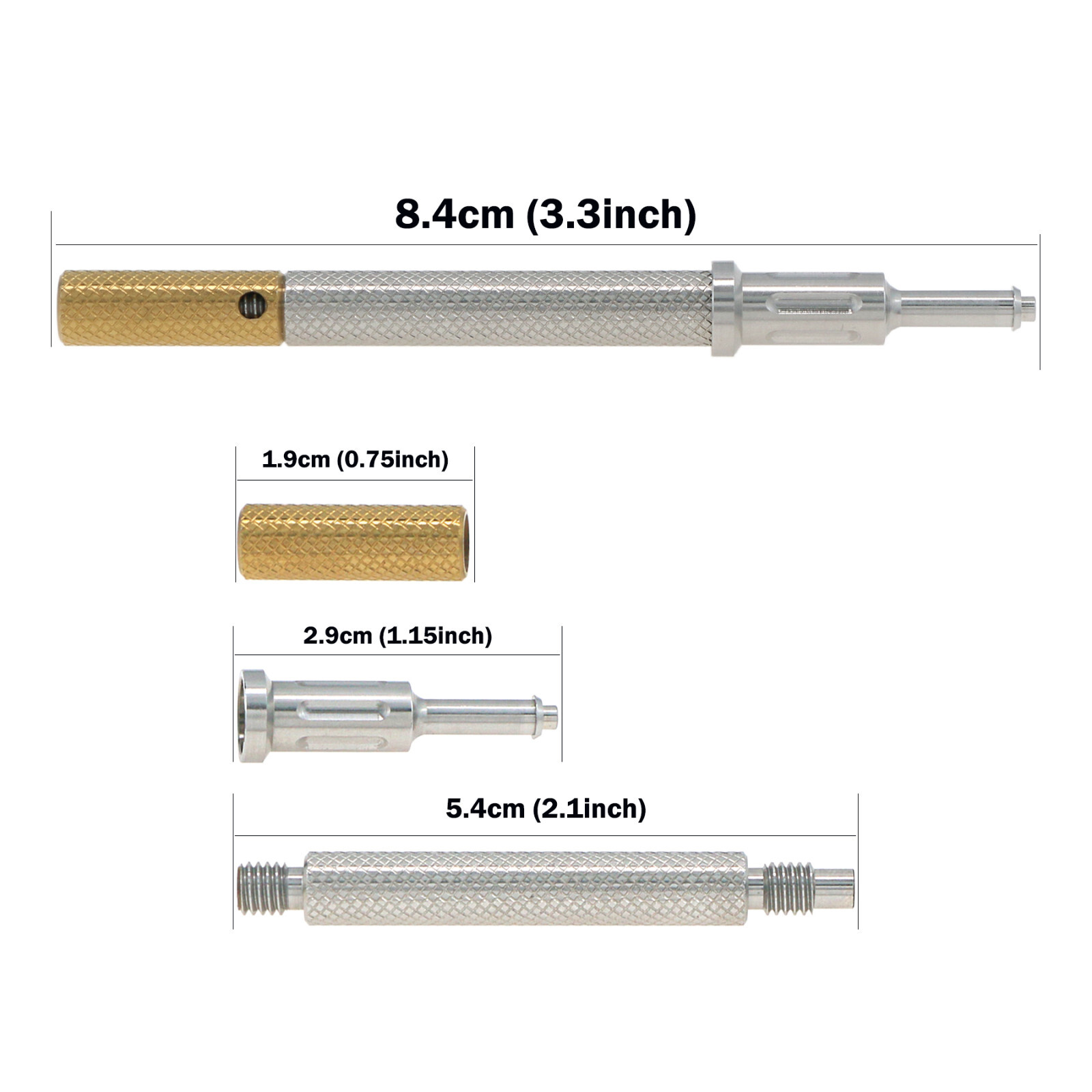 US Universal Implant Retention Caps Insertion Extraction Dental Remove Core Tool