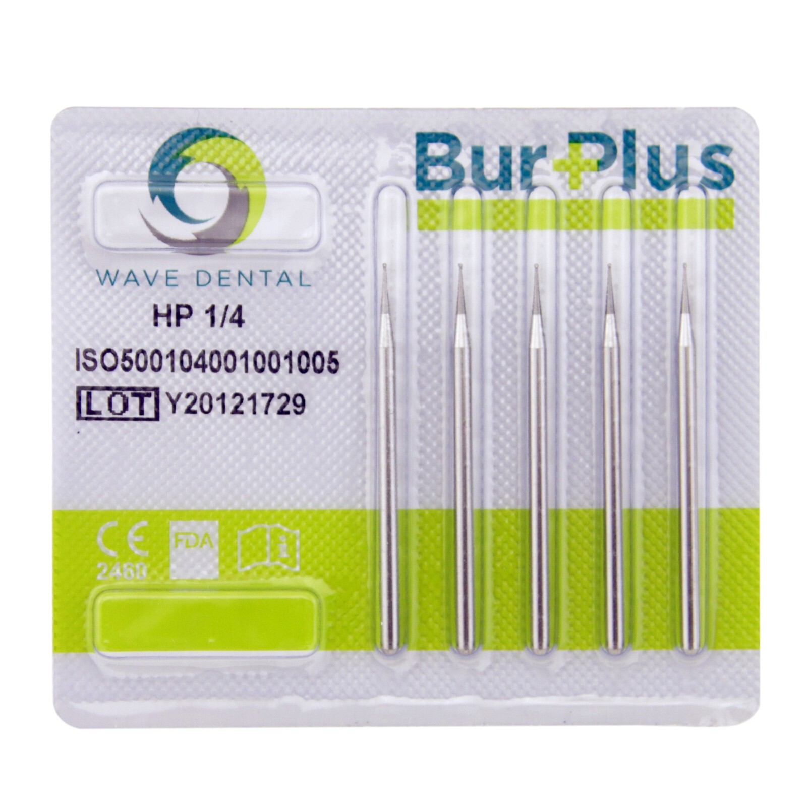 Wave Dental Carbide Burs For Straight Handpiece HP Shank 44.5mm Surgical Round
