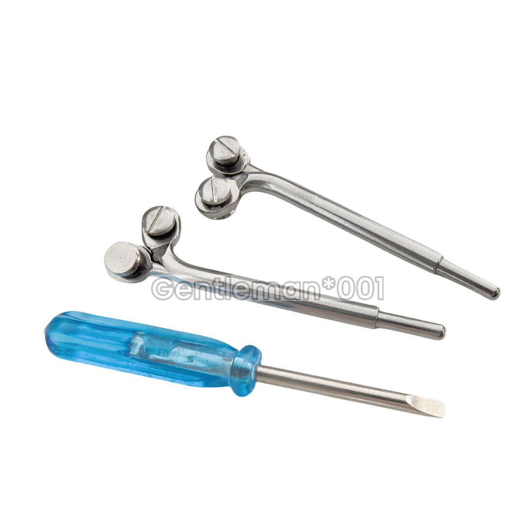 Dental Dentaurum Socket Screw Herbst Appliance Telescopic Orthodon 5Pcs/Set