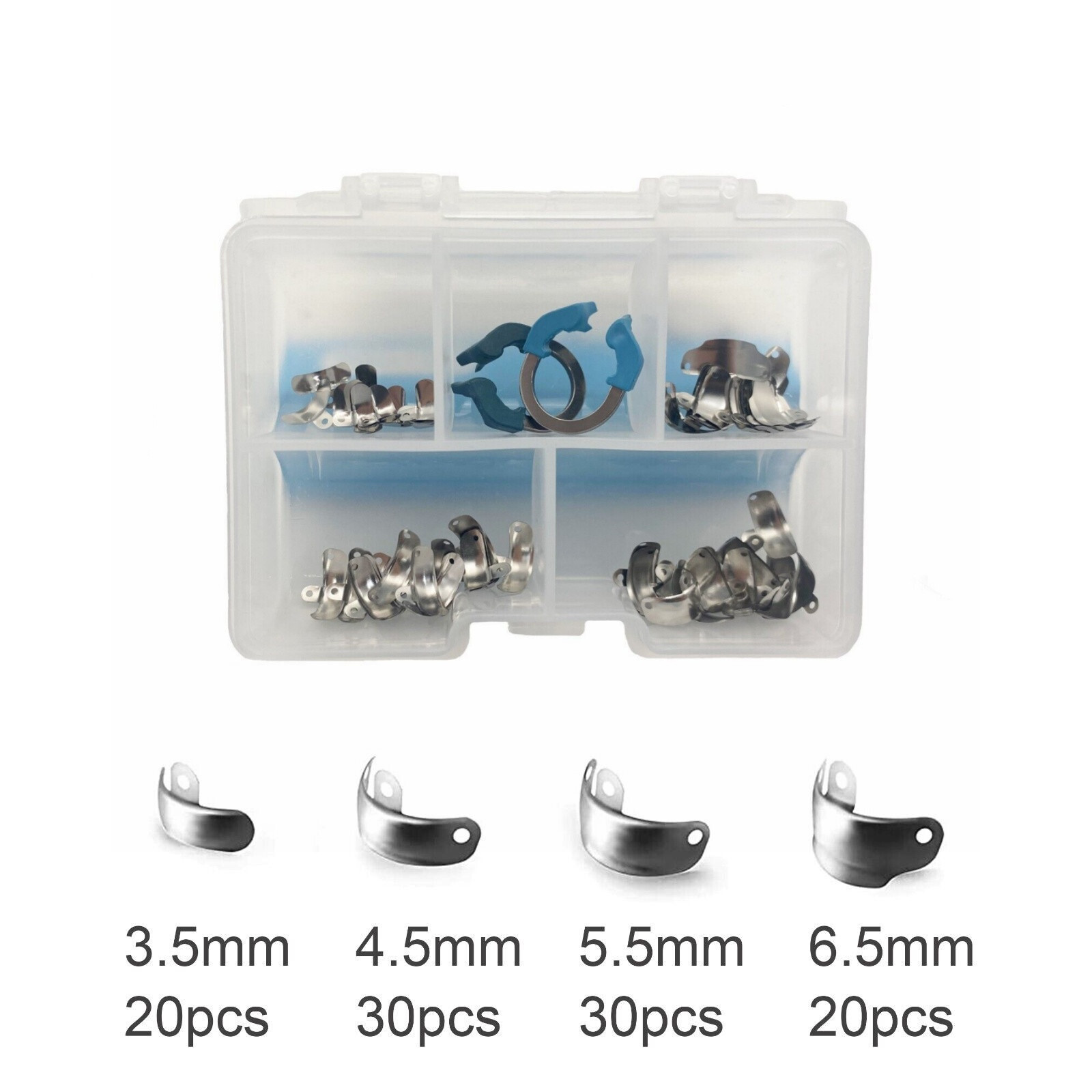 Dental Sectional Matrix System Matrix Bands Matrice Clamp Ring C2/D2/D3 Kit