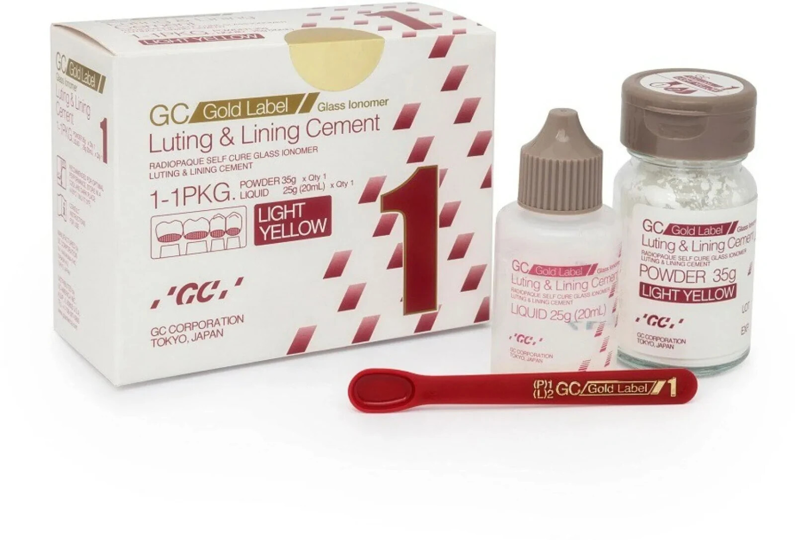 GC Gold Label 1 Glass Ionomer Luting & Lining Cement Mini Pack !!