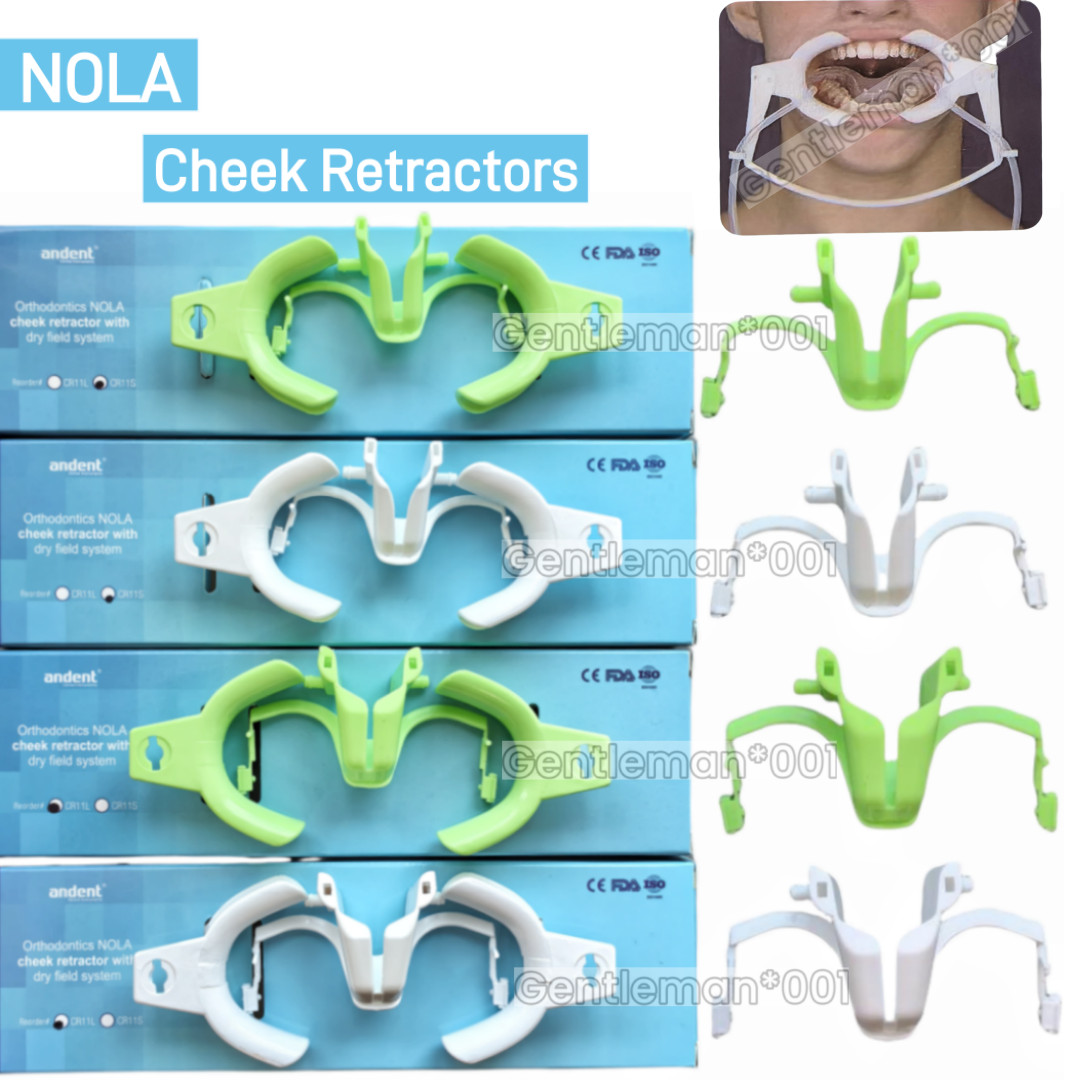 Dental Ortho Nola Dry Field System Lip Cheek Retractor Mouth Opener Tongue Guard