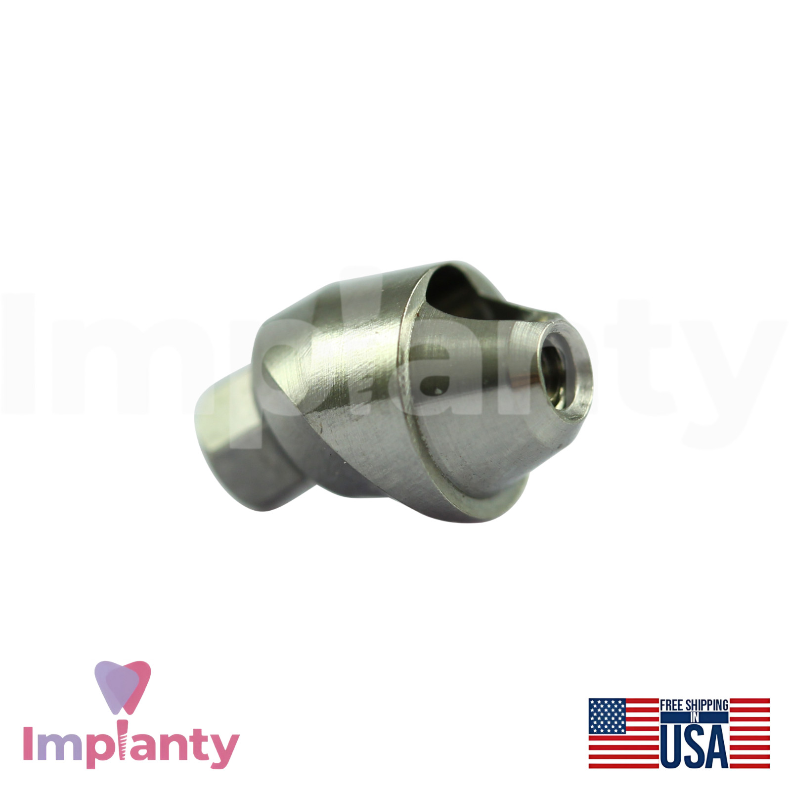 5x MIS Compatible Ø4.8mm Angulated Multi Unit Prosthetic SP 17° Int Hex 2.45mm