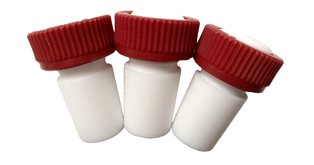SP Bel-Art F20191-1495 SAFE-LAB PTFE Stoppers w/Extracting Nut 19/22 Taper 3 Pcs