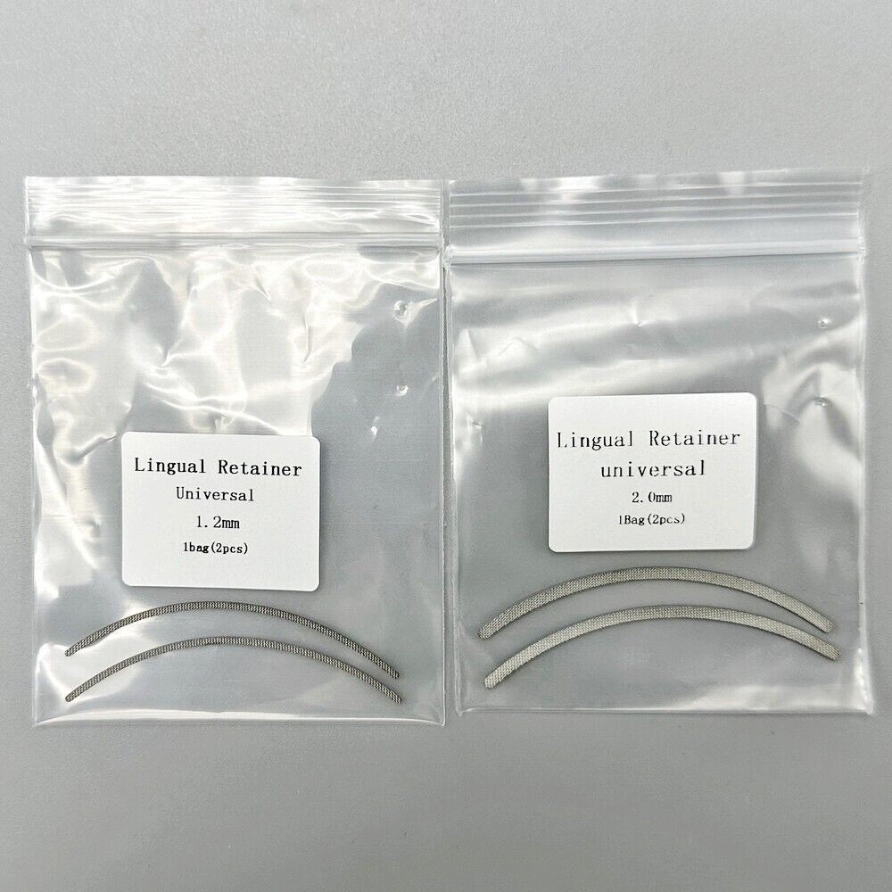 2/ Dental Lingual Retainer Bonding Upper Lower 3-3 With Mesh Universal
