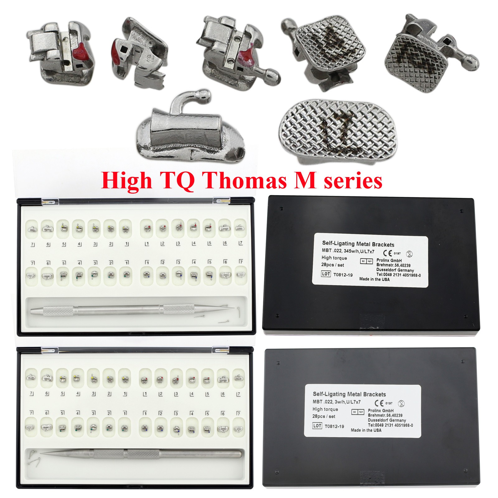 Orthodontic Brackets Clever Thomas Metal Damon AO Empower Self Ligating Braces