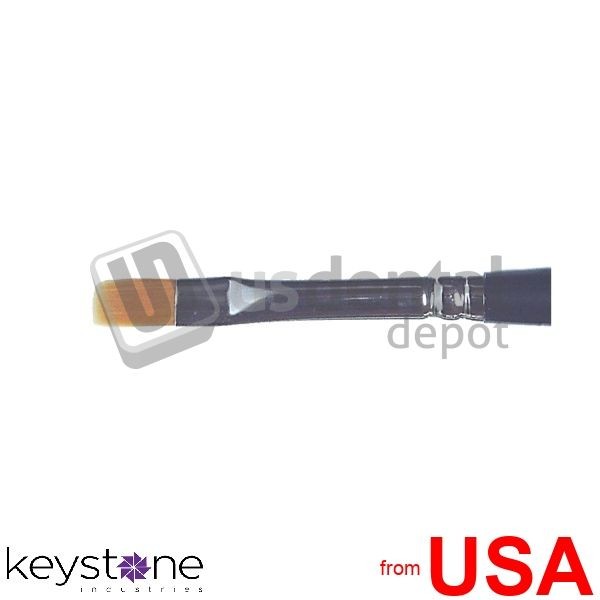 KEYSTONE Synthetic Ceramist Brush, #6 Flat, single brush – #1171240 034-1171240