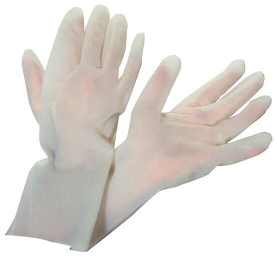 10 Pair Honeywell North SK142W 13” Clean Room Gloves 15 Mil Nitrile Glove Sz 10