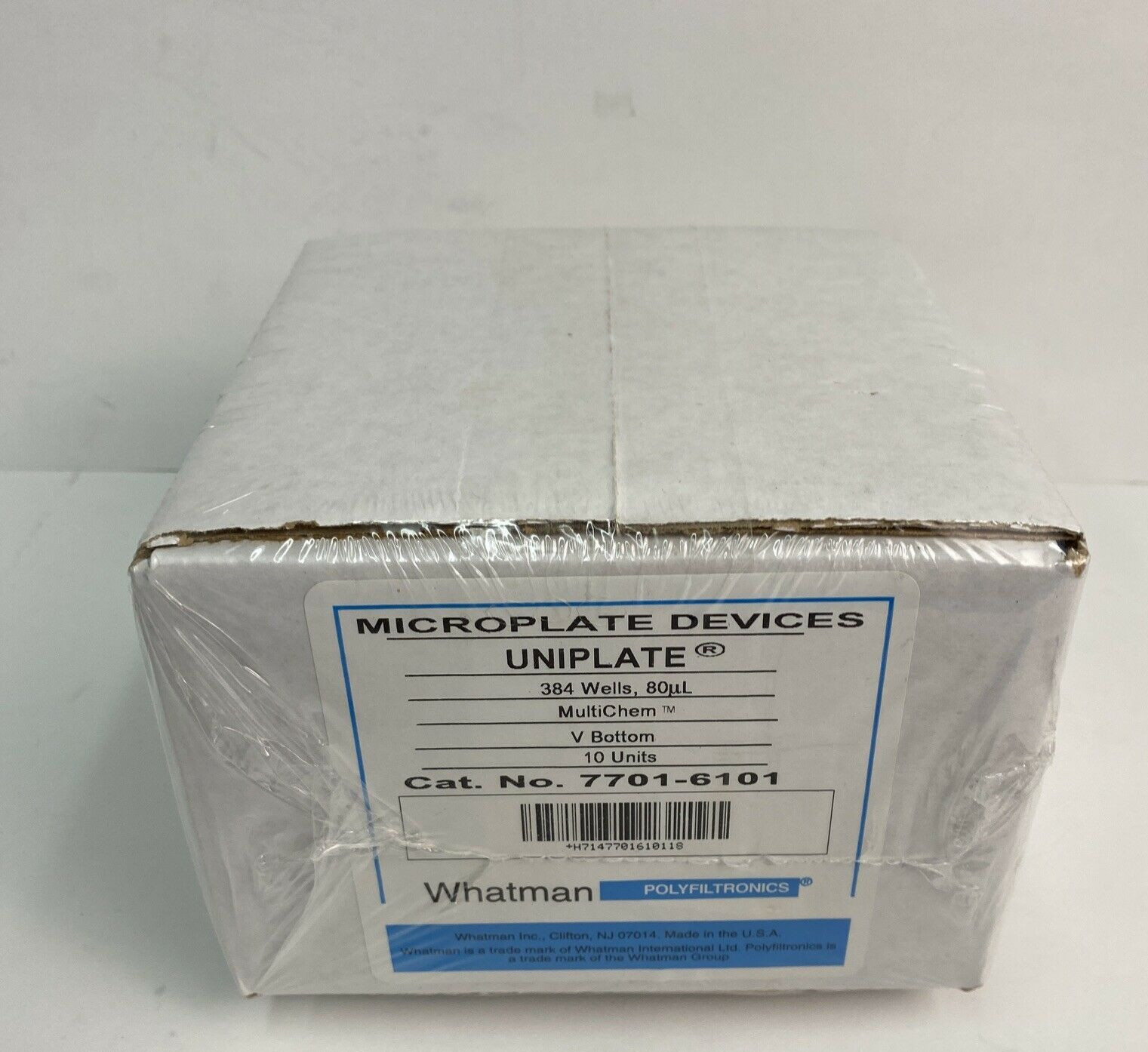 Whatman Microplate 384 Well Chemical Resistant Uniplate Total of 20 Plates