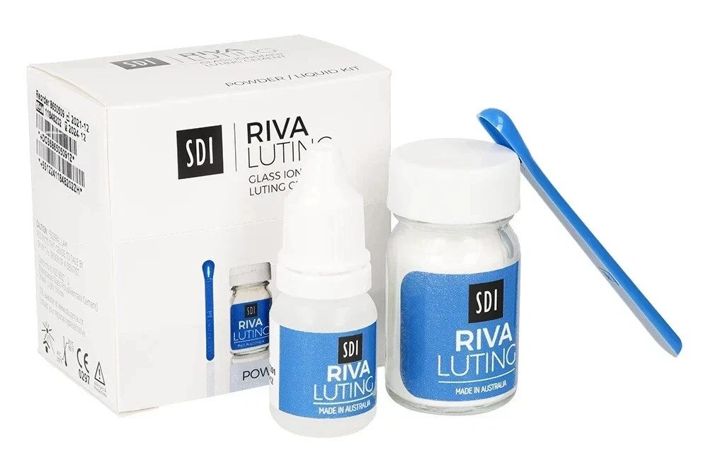 SDI Riva Luting Self Curing Glass Ionomer Cement with Fluoride (FREE SHIPING)**