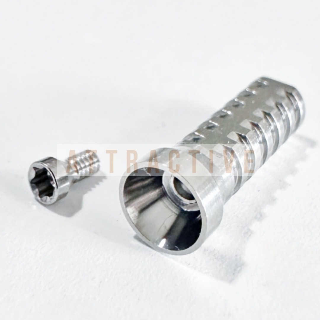 Dental Temporary Titanium Coping Screw Abutments GH2 Fits ITI Straumann ∅4.6mm