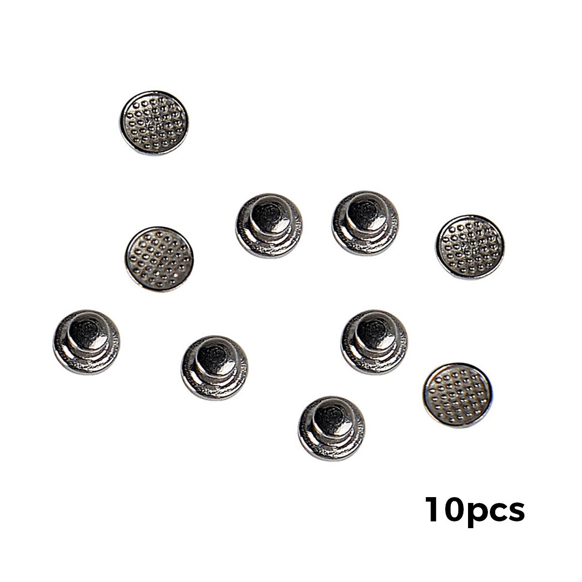 Dental Orthodontic Bondable Lingual Button Crimpable Hook Mesh Base Button Chain