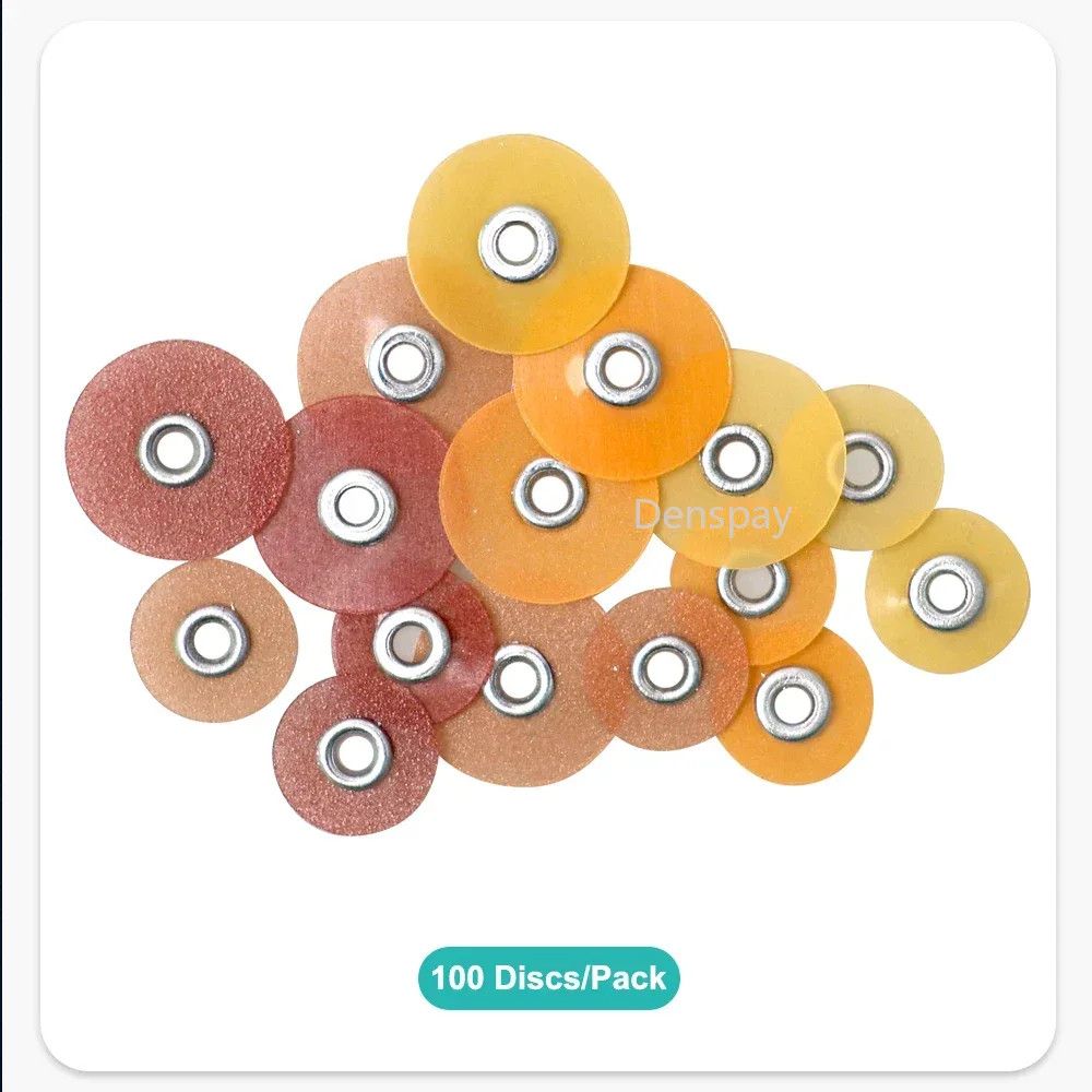 100pcs Dental Soflex Coarse Medium Superfine Composite Finishing Polishing Discs