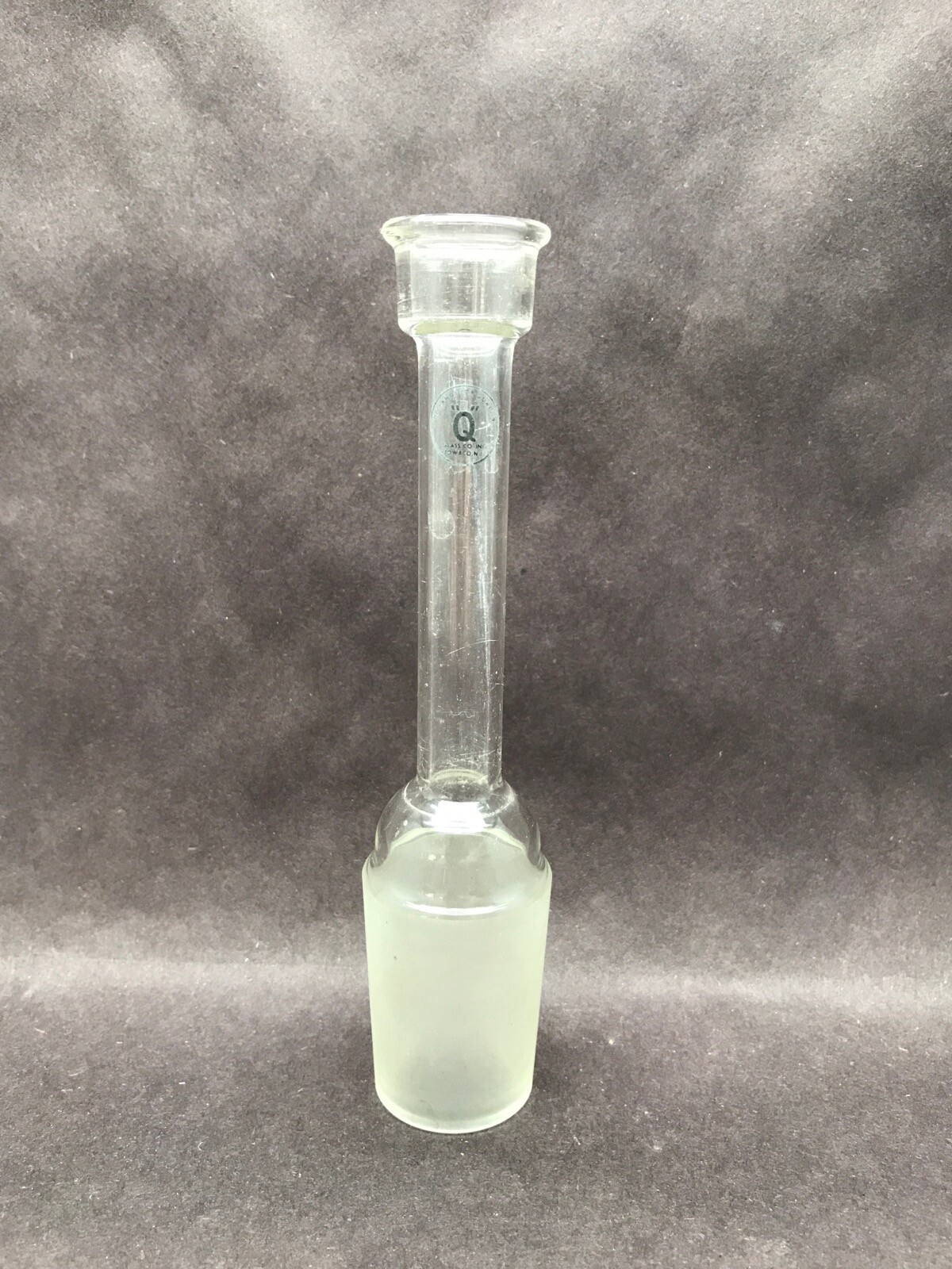 Q-GLASS 34/45 Glass Trubore Stirrer Bearing Lubricant Cup for 10mm Stir Shaft