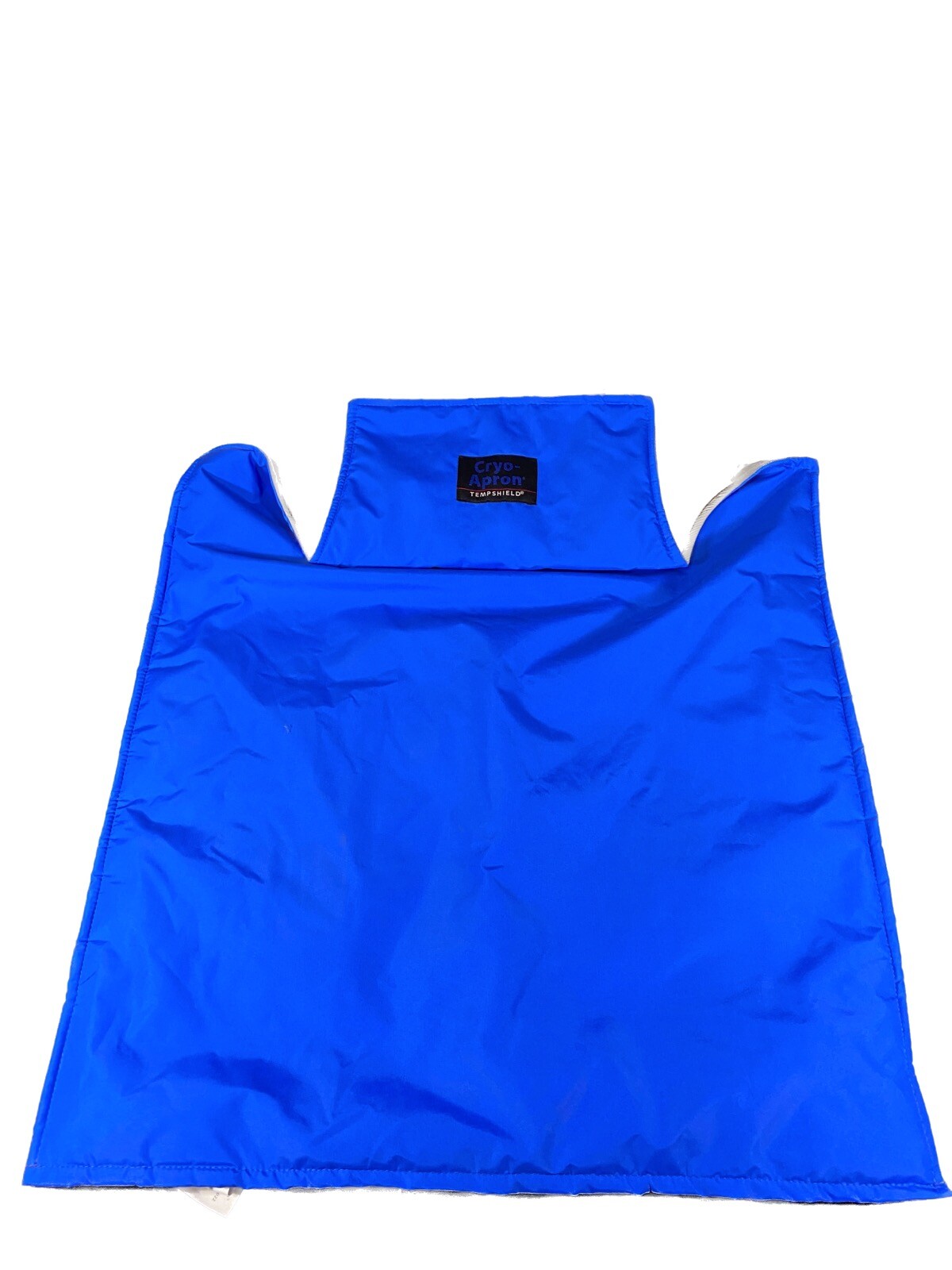 TEMPSHIELD 36in/91.4cm Length Cryo-Apron For Dry Ice Handling Blue CA36