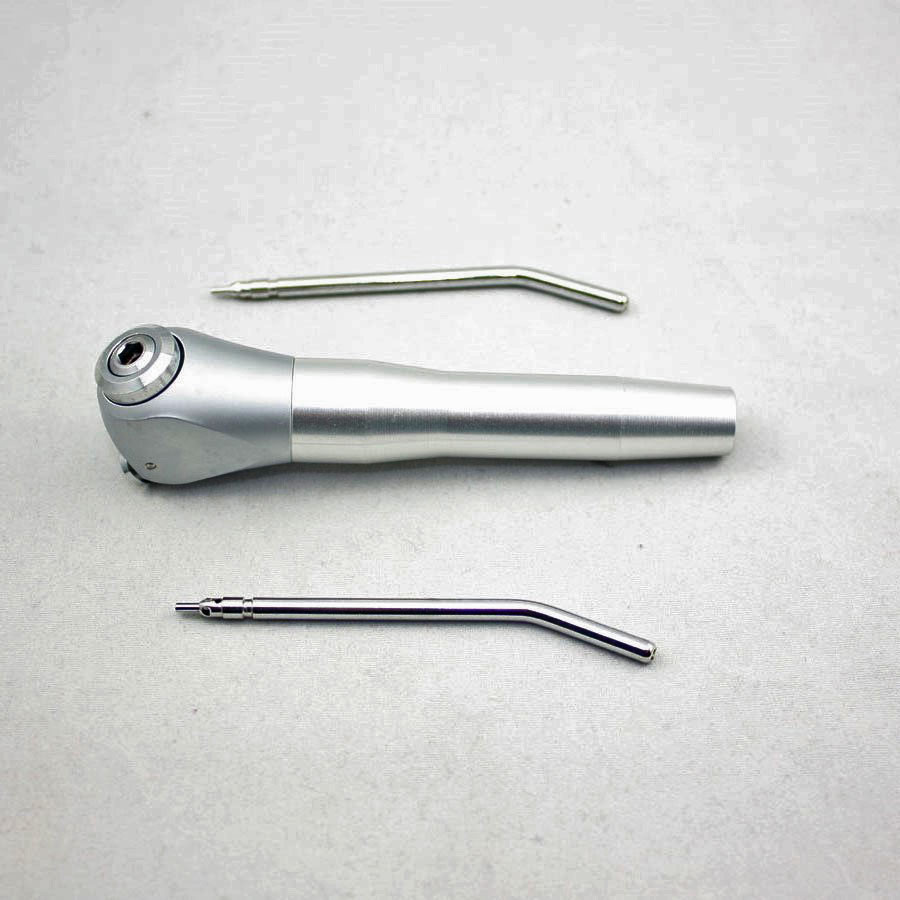 5 Sets Dental Air Water Spray Triple Syringe 3 Way Handpiece 2Nozzles Tips Tubes