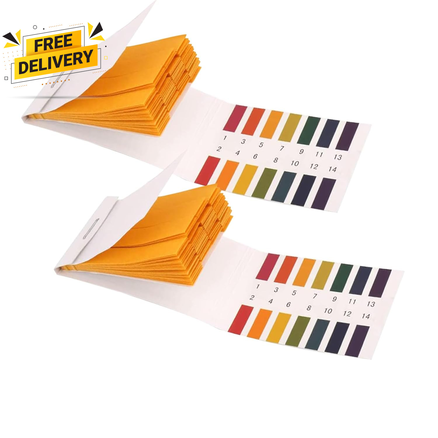 2 Pack Ph Test Strips, 160 Strips Ph 1-14 Universal Litmus Test Paper | for Ph S