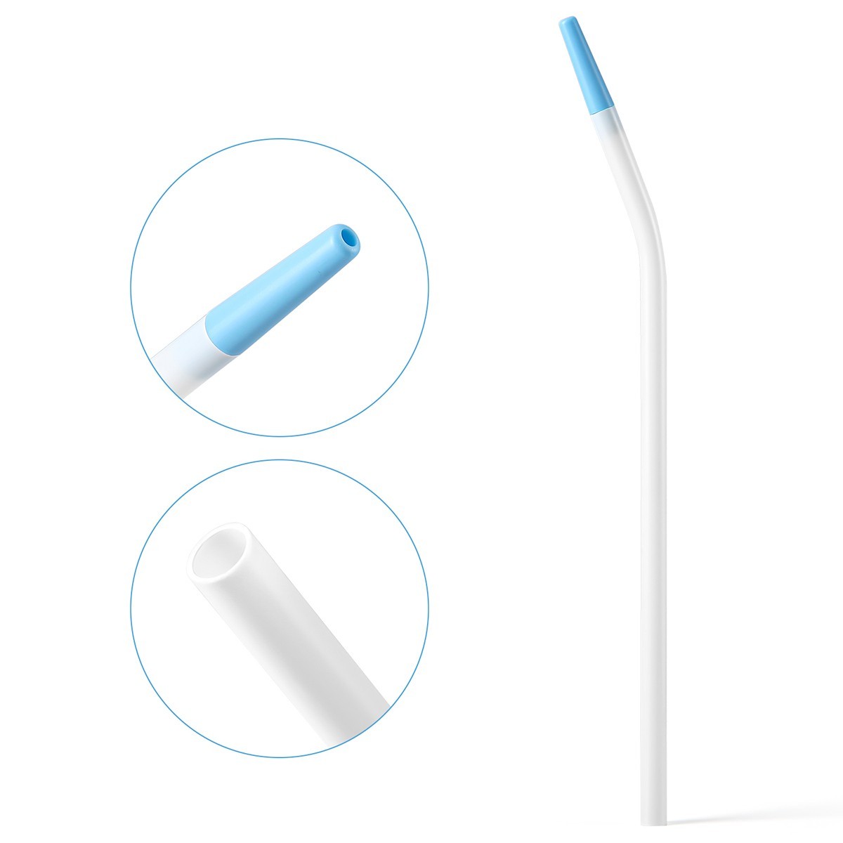 Disposable Dental Saliva Ejector Surgical Aspirator Suction Tips 25pcs/box