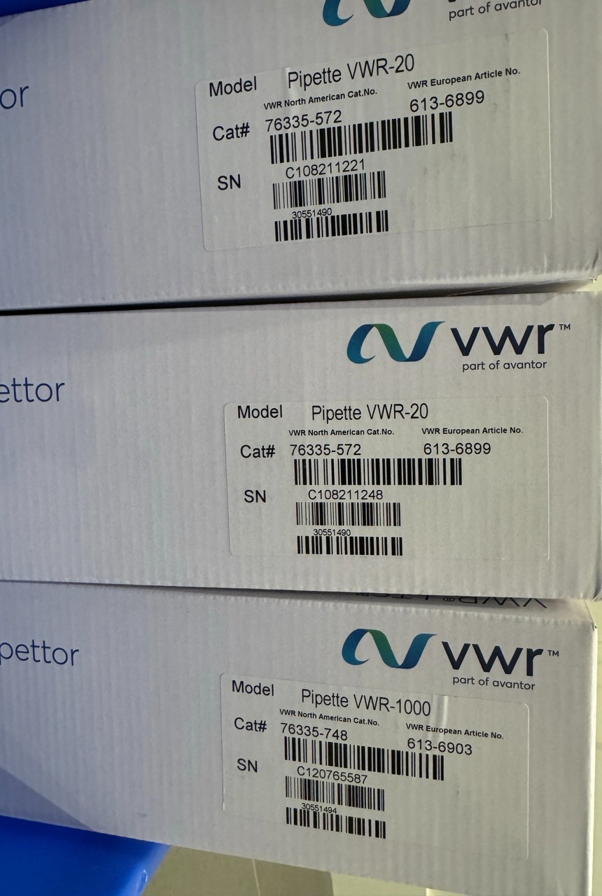 (18qty) VWR Ergonomic LTS Compatible Single Channel Pipettes Cat# 76335