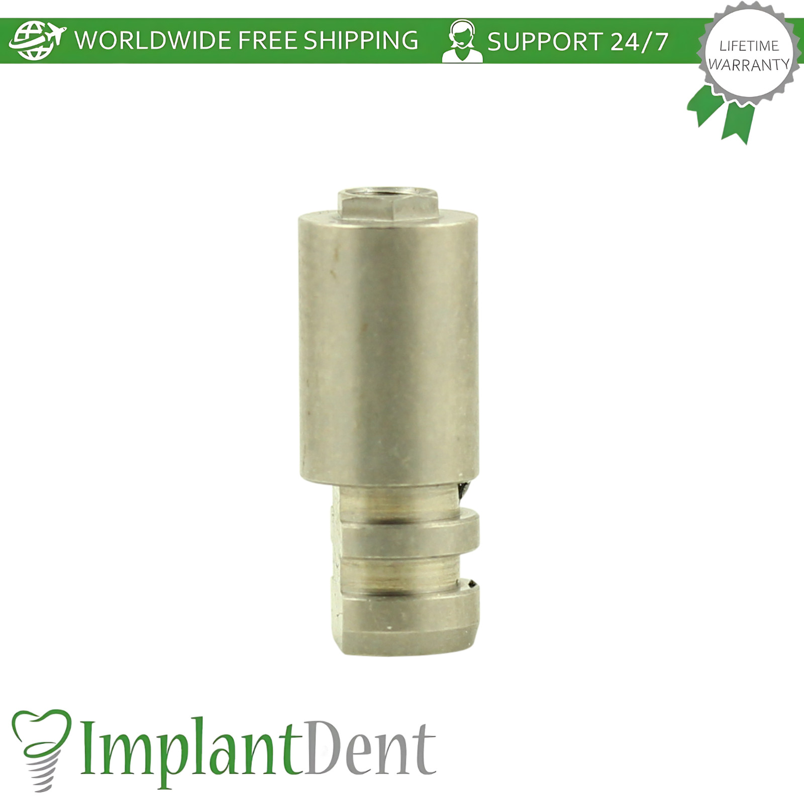 X5 Ø5.0mm Patform Dental Fixture Analog 3i Osseotite Compatible Replica Yellow