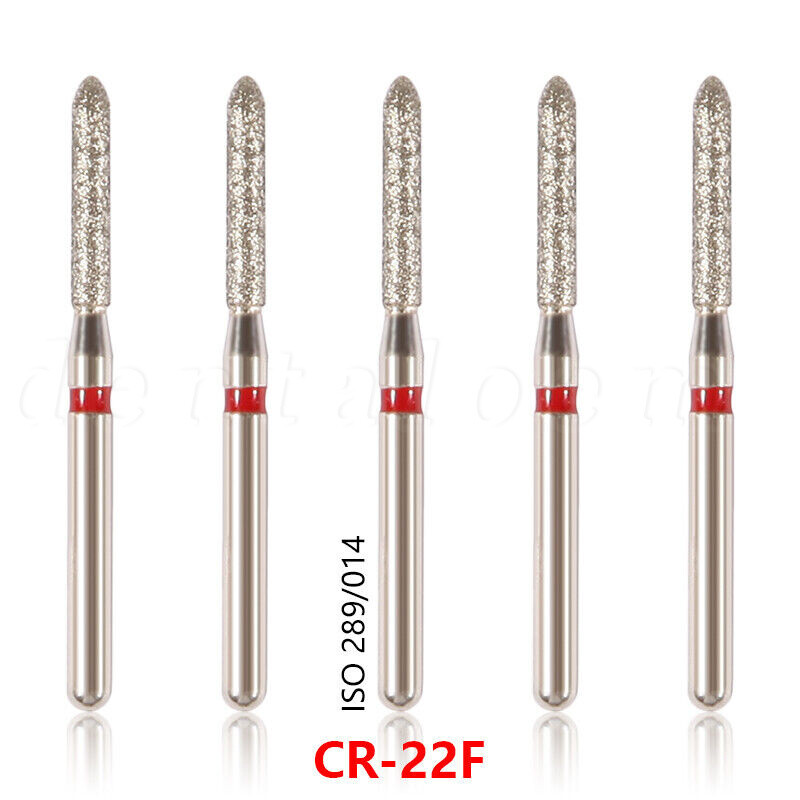 100x Brocas de fresa de diamante para dentista dental Taladro FG 1,6 mm 20 OEM