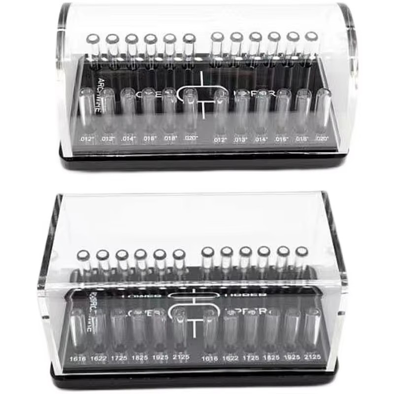 1pc Dental Orthodontic Arch Wire Rack Holder Acrylic Organizer Case Storage Box