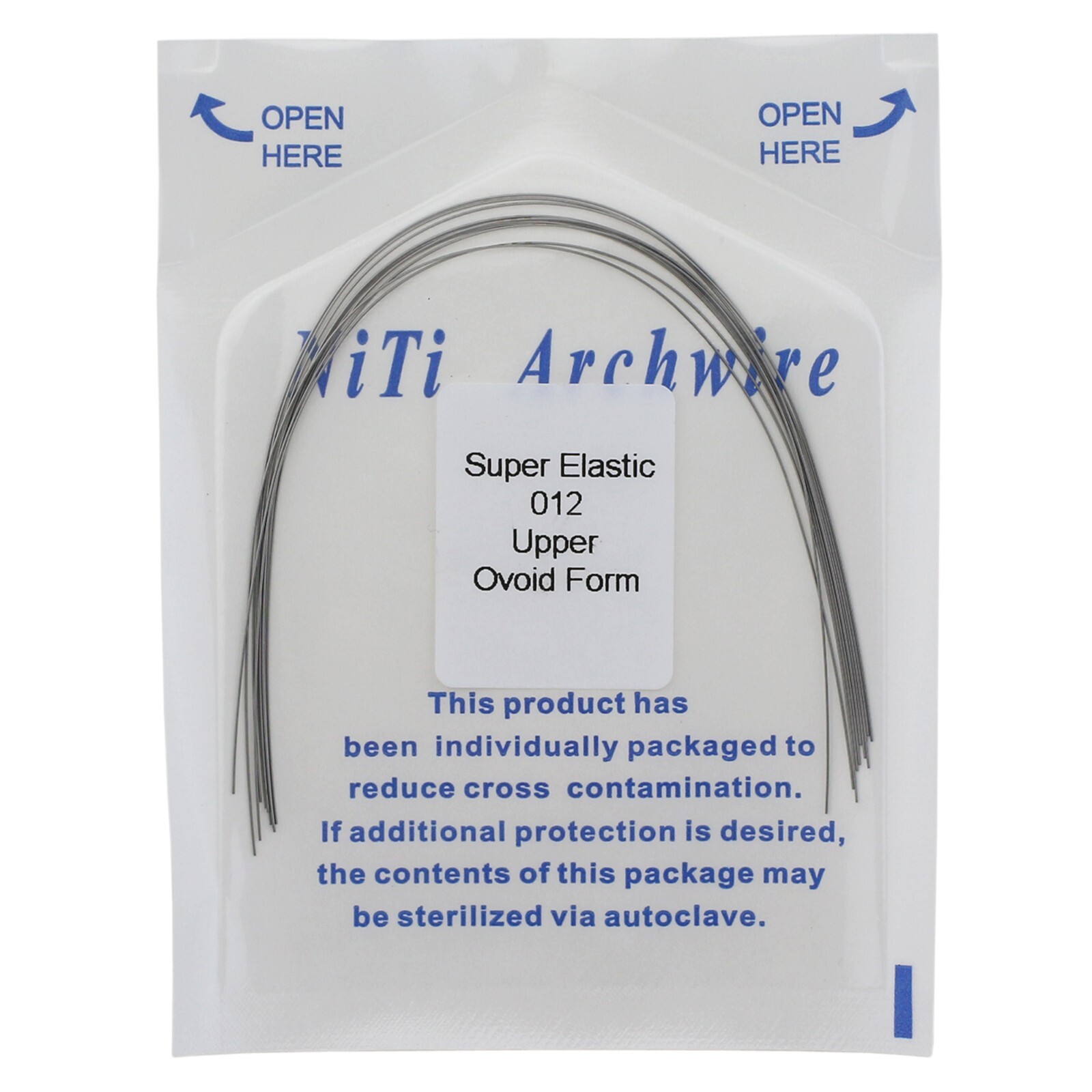 arcos de ortodoncia NiTi Rectangular Round Natural Ovoid Orthodontic Arch Wire