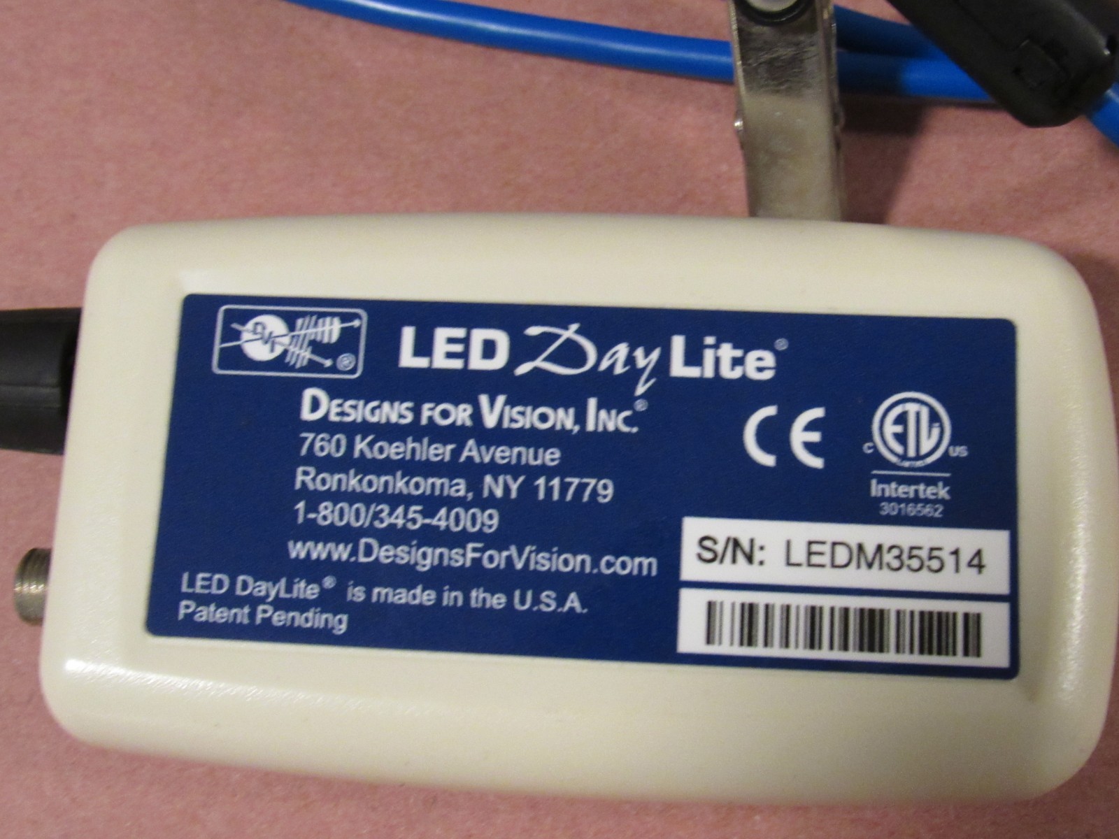 Designs for Vision LED Daylite Battery /w loupe light