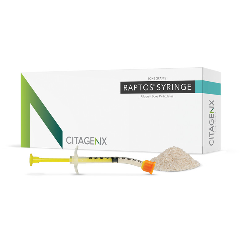 Citagenix CCB02S-02 Raptos 0.25cc Blended Allograft 0.20-0.85mm