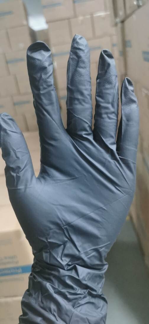 Anboson Nitrile Gloves – Black (300Count)  S-M-L (5 mg)