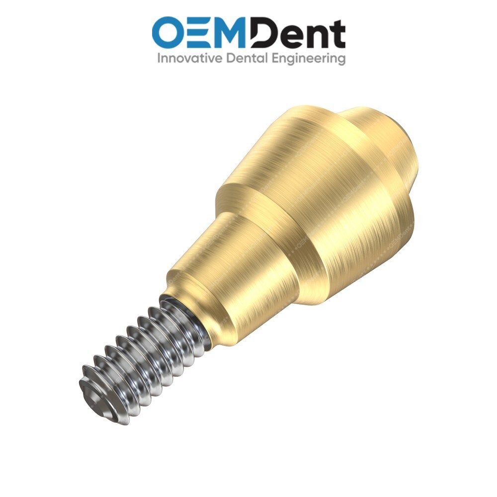 Dental Straight Multi Unit 1.6mm Plastic Set RP Nobel Active® Compatible Conical
