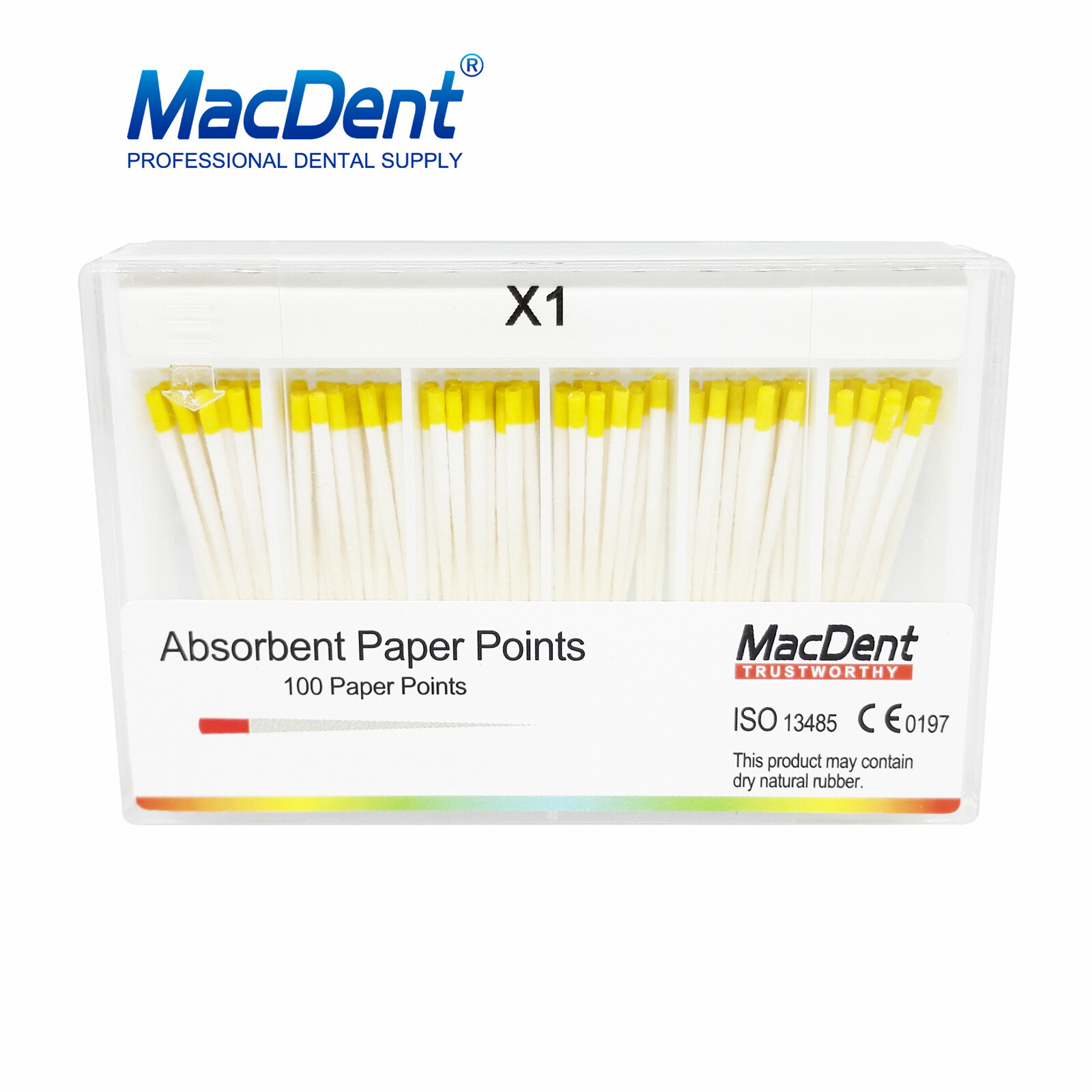 Dental Obturation Next Gutta Percha /Absorbent Points Endo Root Canal X1-X3 LD